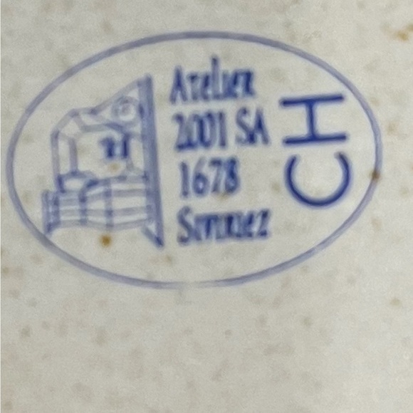 VINTAGE SWISS CLOWN MUG - ATELIER 2001 - Picture 2 of 7